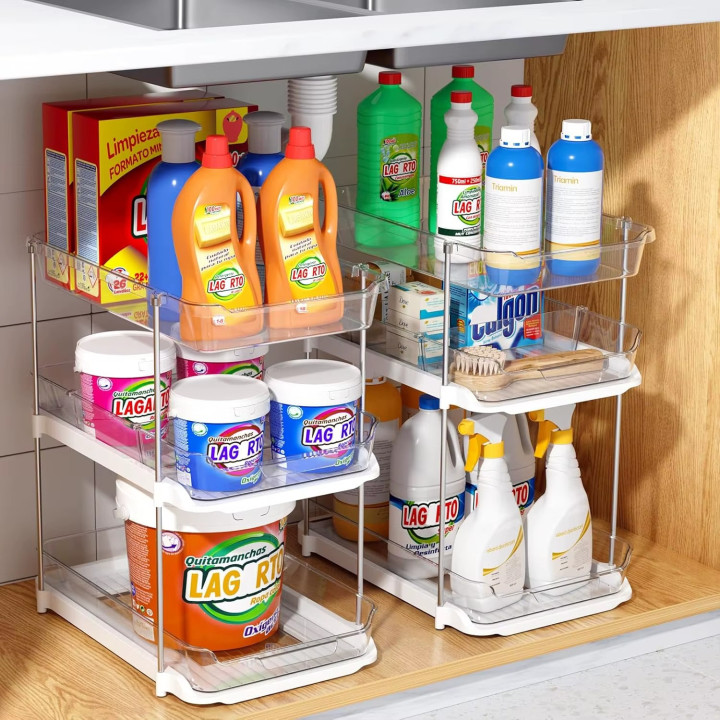 3 warstwowy stojak do łazienki/kuchni Wellhaus