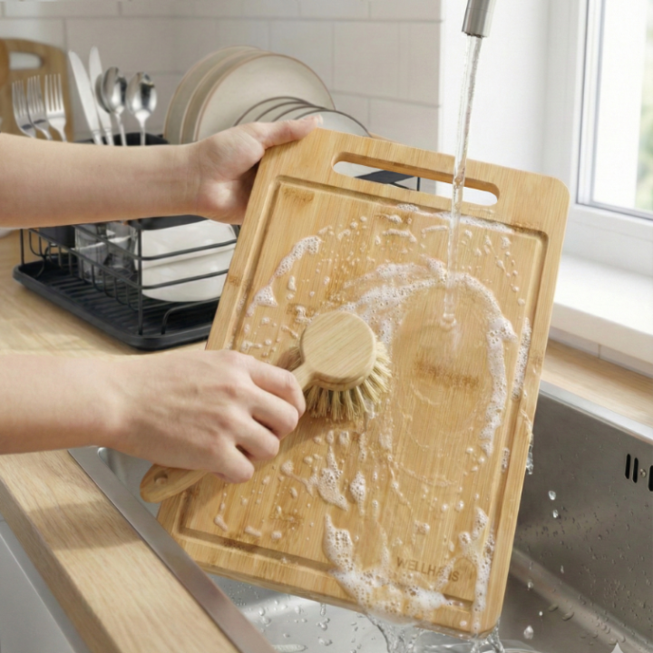 WELLHAUS Zestaw drewnianych desek do krojenia 3szt.
