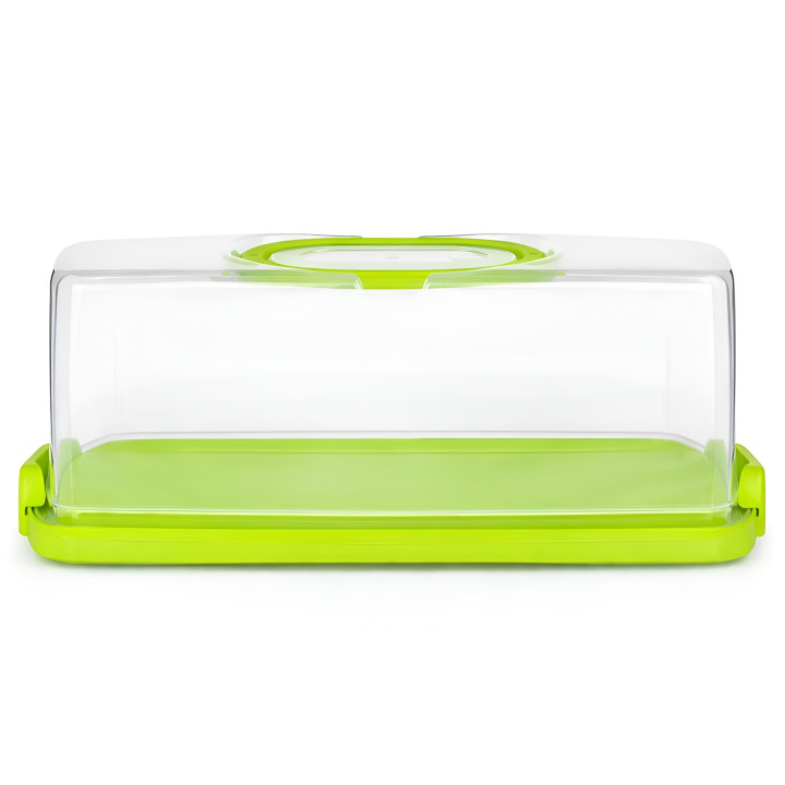 Pojemnik na ciasto QZ2022 zielony 36x16x13,3 cm WELLHAUS