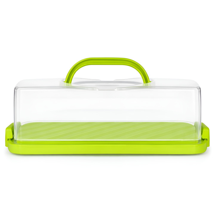 Pojemnik na ciasto QZ2022 zielony 36x16x13,3 cm WELLHAUS