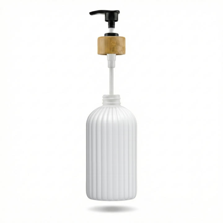 Butelka na mydło/szampon 500ml biały mat WELLHAUS