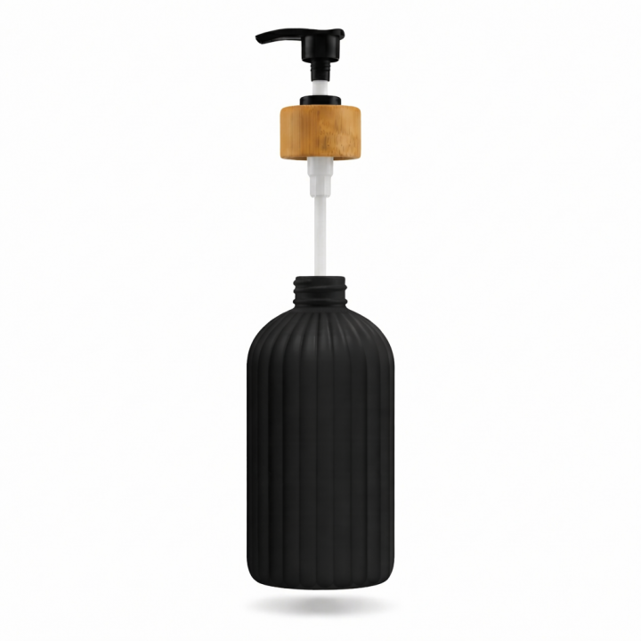 Butelka na mydło/szampon 500ml czarny mat WELLHAUS