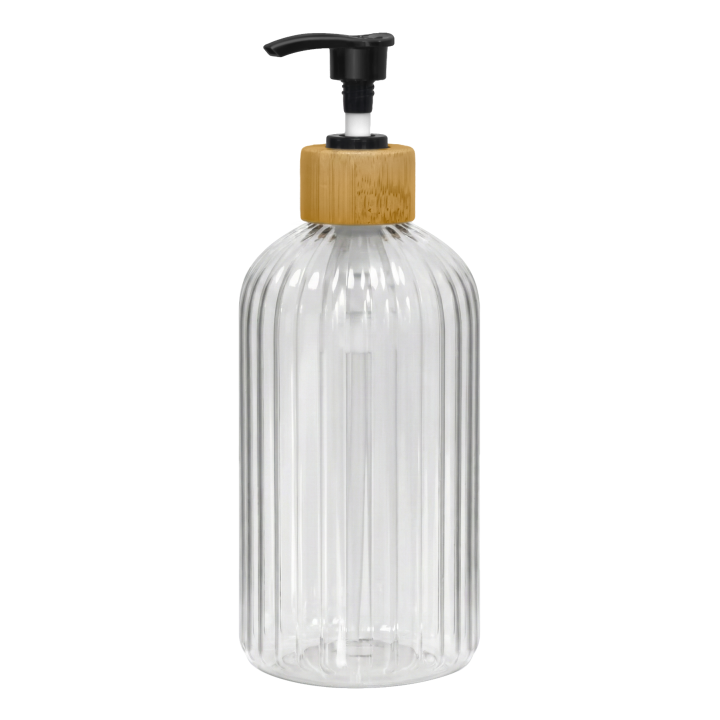 Butelka na mydło/szampon 500ml przeźroczysta WELLHAUS