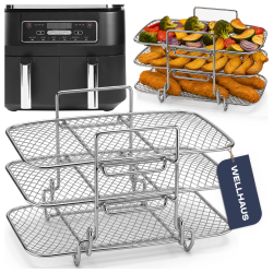3-poziomowy ruszt do air fryer WELLHAUS