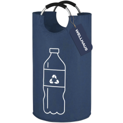 Torba na butelki z nadrukiem 82L granatowa WELLHAUS
