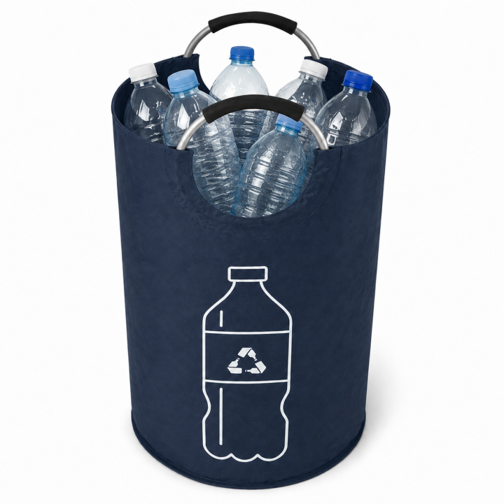 Torba na butelki z nadrukiem 82L granatowa WELLHAUS