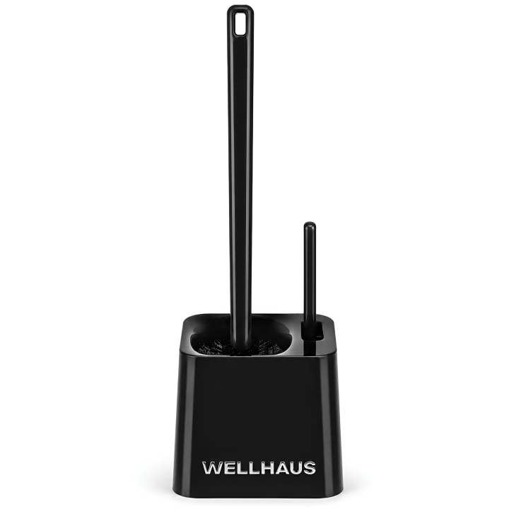 Szczotka do toalety z podstawą czarna DB2436-1 WELLHAUS