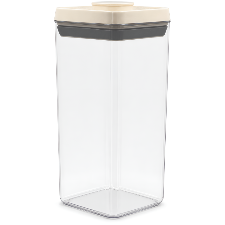 Pojemnik na produkty sypkie 2,3L beżowy WELLHAUS