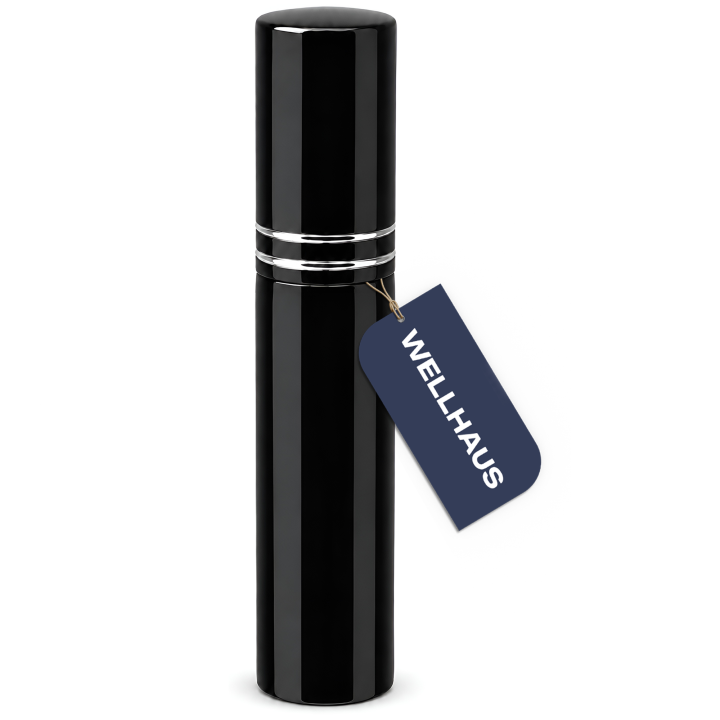 Butelka z atomizerem na perfumy  10 ml czarna B1 WELLHAUS