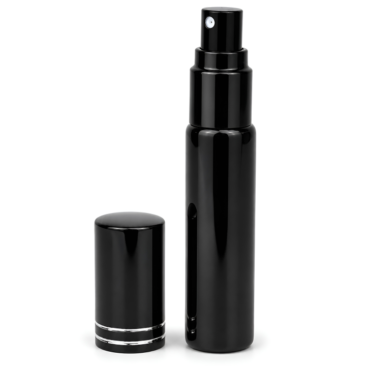 Butelka z atomizerem na perfumy  10 ml czarna B1 WELLHAUS