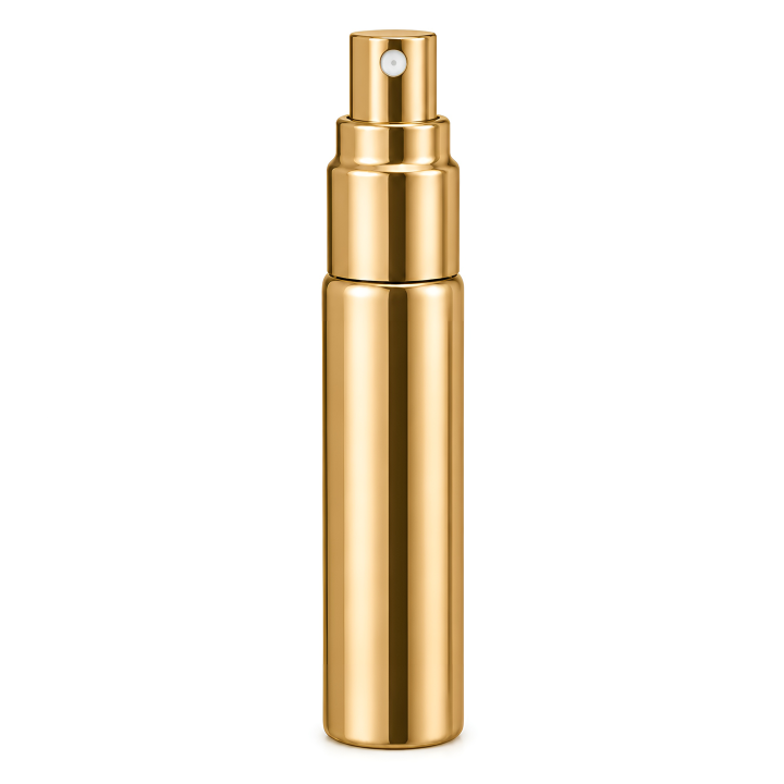 Butelka z atomizerem na perfumy 10 ml złota G1 WELLHAUS