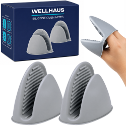 Łapki kuchenne 2 szt.  WELLHAUS szare